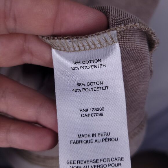 Travis Mathew Polo Shirt Mens XXL Brown - Picture 11 of 12